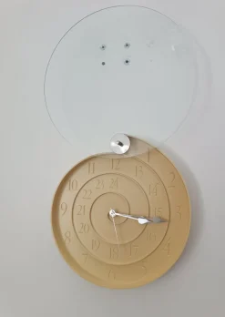 Pamono Nautilus Clock by Oscar Tusquets for Mobles, 1995><noscript><img width=