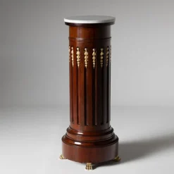Best Pamono 2nd Half 19th Century Empire Column with Fire-Gilt Appliqués