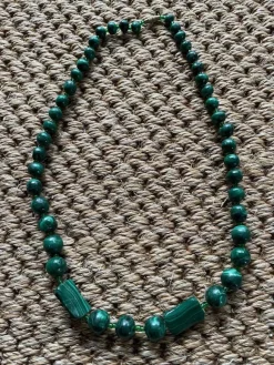 Sale Pamono Necklace in Malachite, 1960s