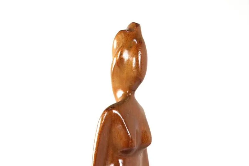 Pamono Nelson Morales, Figurative Sculpture, Wood> Abstraction
