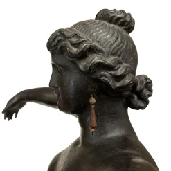 Online Pamono Neoclassical Artist, Circe Sculpture, Early 1800s, Pinus Cembra