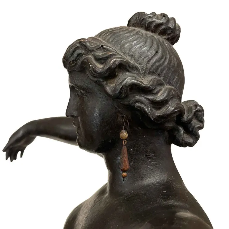 Online Pamono Neoclassical Artist, Circe Sculpture, Early 1800s, Pinus Cembra