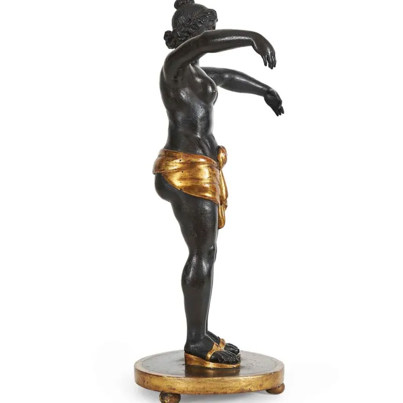 Online Pamono Neoclassical Artist, Circe Sculpture, Early 1800s, Pinus Cembra