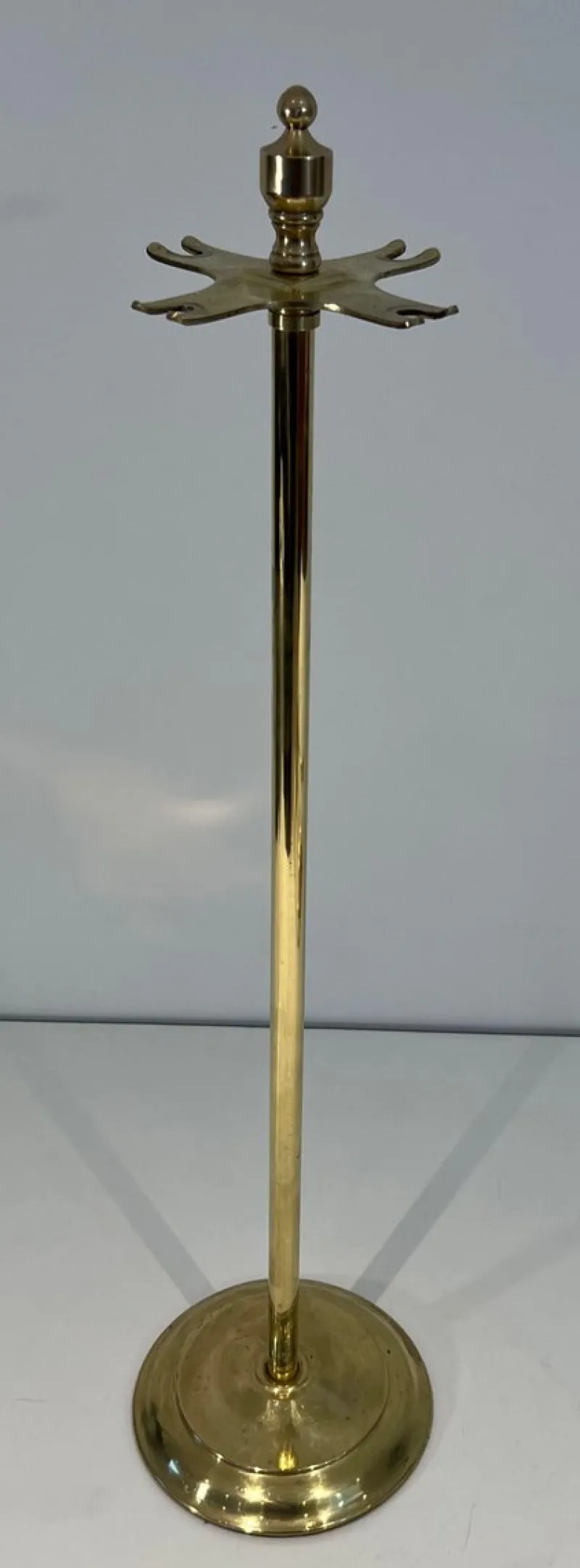 Hot Pamono Neoclassical Brass Fire Set, 1970s
