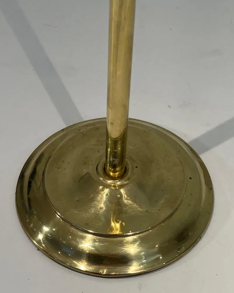 Hot Pamono Neoclassical Brass Fire Set, 1970s