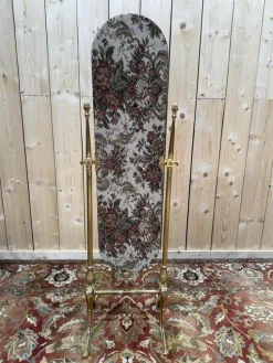 Clearance Pamono Neoclassical Brass Psyche Mirror