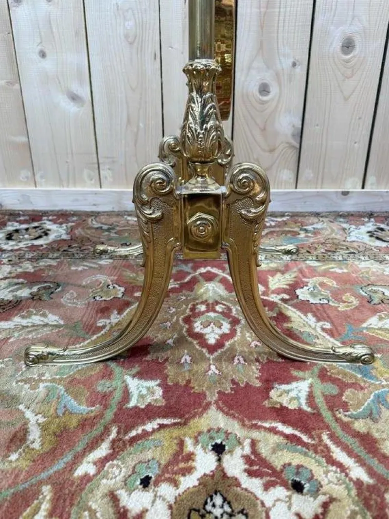 Clearance Pamono Neoclassical Brass Psyche Mirror