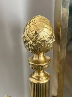 Online Pamono Neoclassical Brass Psyche Mirror