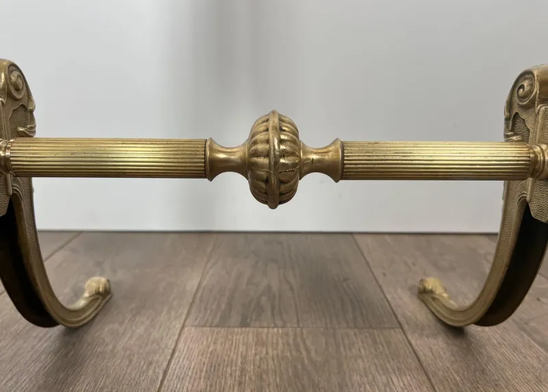 Online Pamono Neoclassical Brass Psyche Mirror