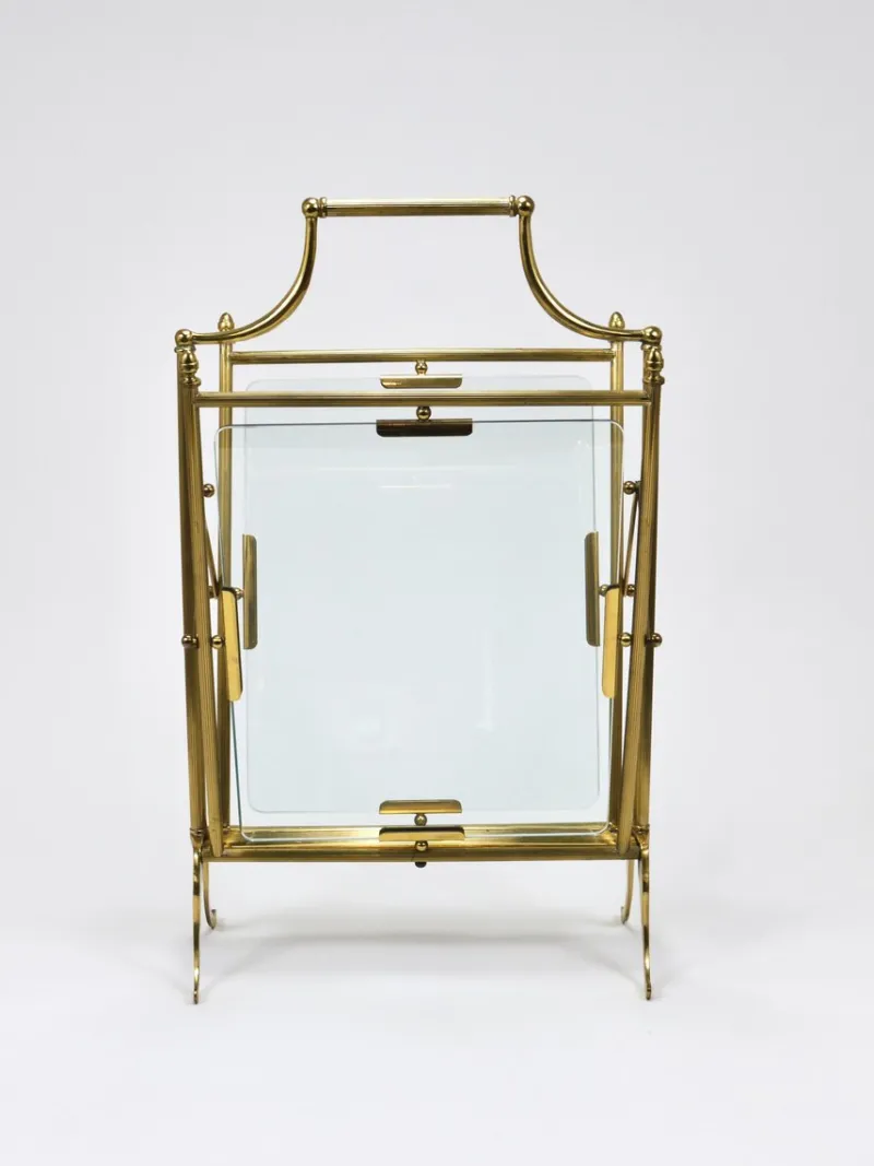 Pamono Neoclassical Magazine Rack from Maison Jansen, France, 1950s> Magazine Racks