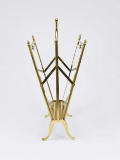 Pamono Neoclassical Magazine Rack from Maison Jansen, France, 1950s><noscript><img width=