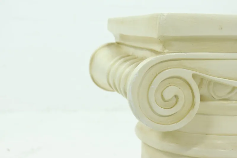 Outlet Pamono Neoclassical Plaster Pedestal, 1980s