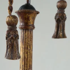 Discount Pamono Neoclassical Rope and Tassel Candleholder, 1970s