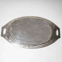 Sale Pamono Neoclassical Silver Tray from Weißenfels, 1811