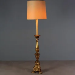 Hot Pamono Neoclassical Style Linden Floor Lamp, Italy, 20th Century