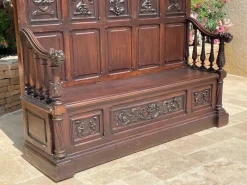 Pamono Neo-Gothic Castle Safe Bench