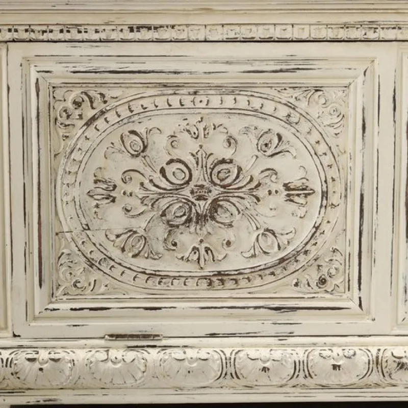 Pamono Neo-Renaissance Chest in Wood