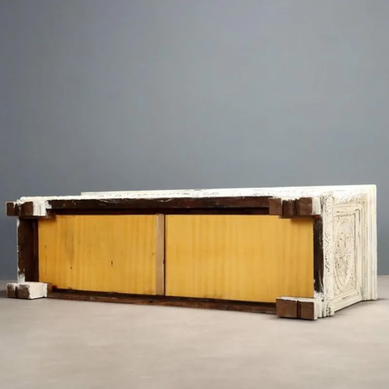 Pamono Neo-Renaissance Chest in Wood