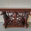 Hot Pamono Neo-Renaissance Style Mahogany Console