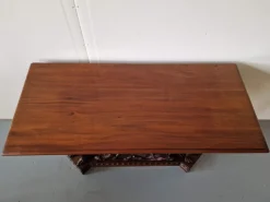 Hot Pamono Neo-Renaissance Style Mahogany Console