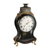 Pamono Neuchateloise Pendulum Clock in Ebonized Wood> Clocks