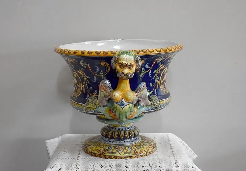New Pamono Nevers Earthenware Planter