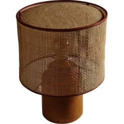 Sale Pamono New Edition 2025 Medium Sonora Rattan Table Lamp by Nassi