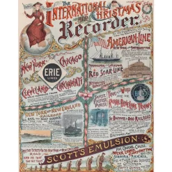 Pamono New York Recorder Poster, 1893> Posters|Wall Decor