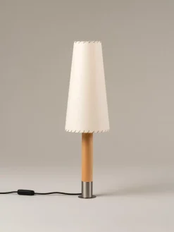 Pamono Nickel Básica M2 Table Lamp by Santiago Roqueta, Santa & Cole><noscript><img width=