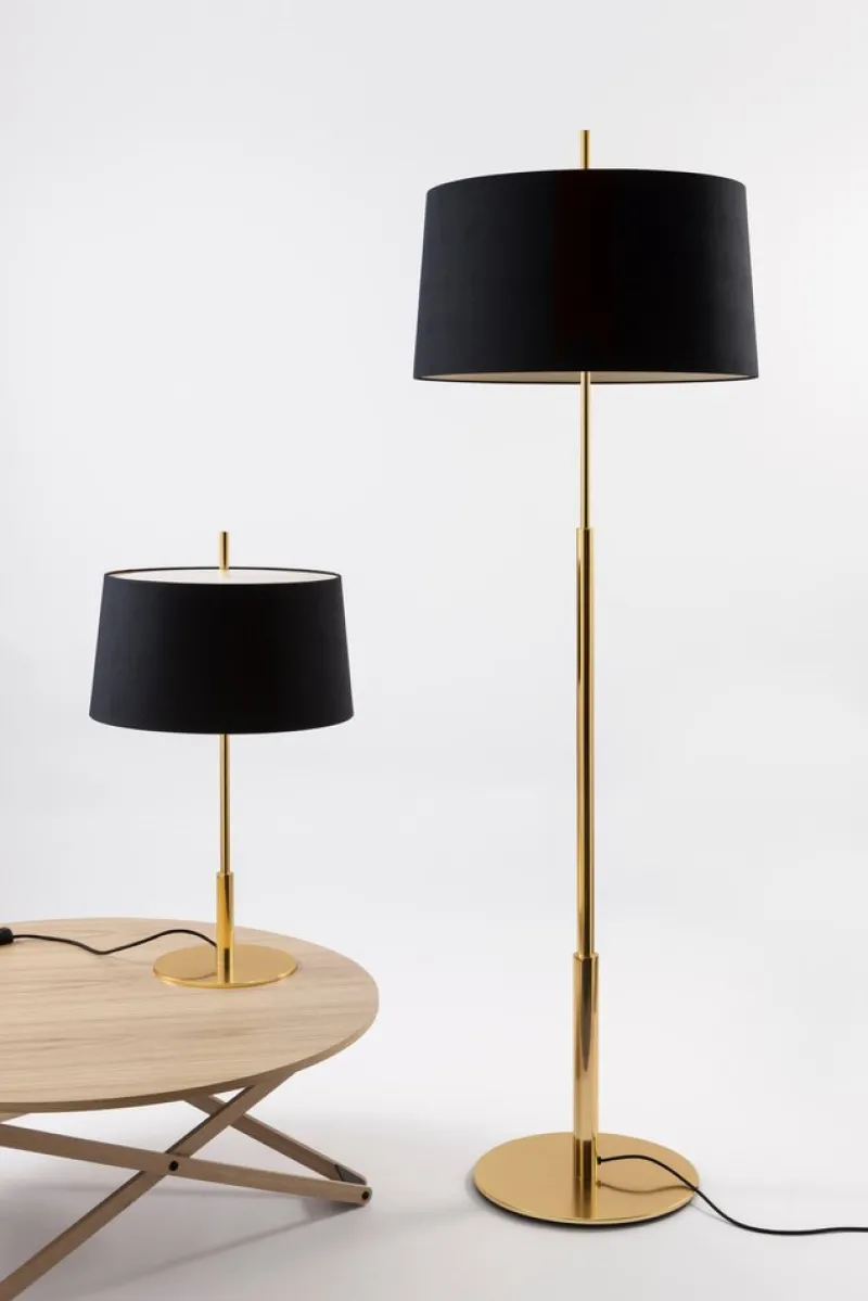 Pamono Nickel Diana Mayor Floor Lamp by Federico Correa> Floor Lamps