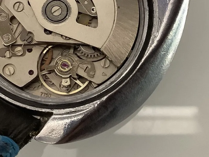 Pamono Nicolet Bullhead Watch, 1970s
