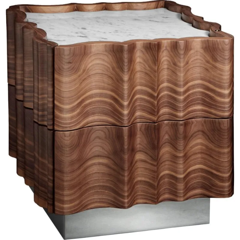 Pamono Nightstand by Il Pezzo Mancante> Tables|Nightstands