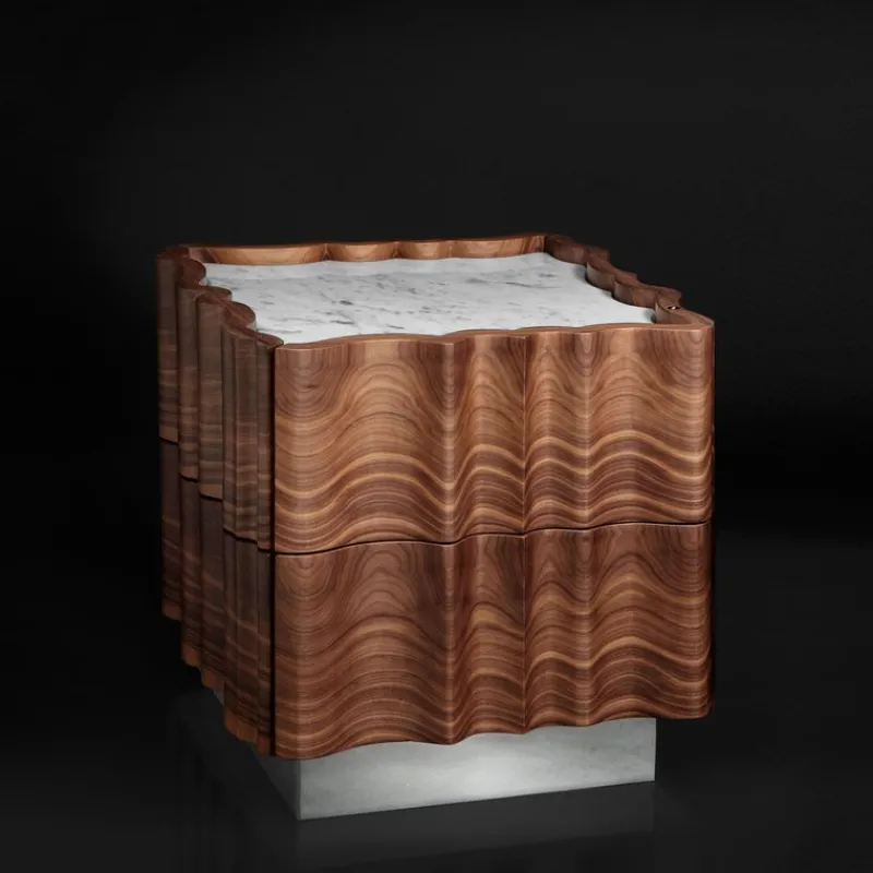 Pamono Nightstand by Il Pezzo Mancante> Tables|Nightstands
