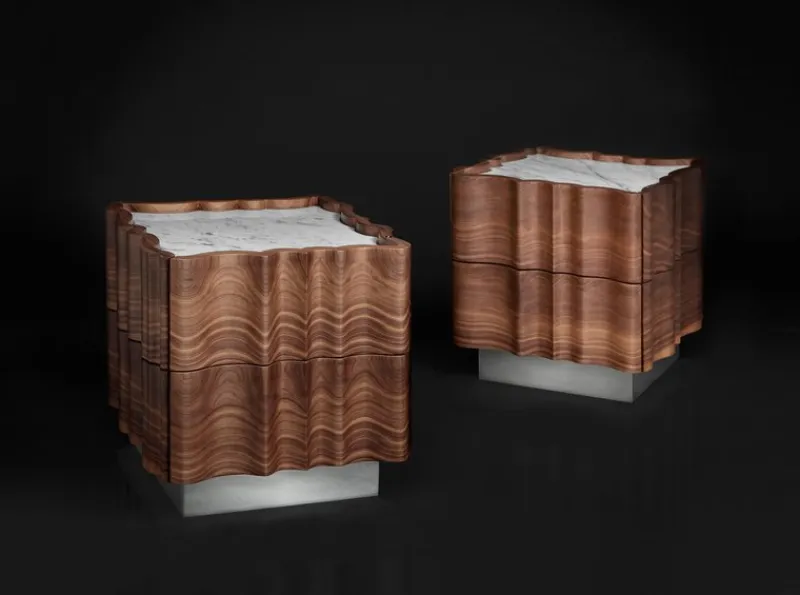 Pamono Nightstand by Il Pezzo Mancante> Tables|Nightstands