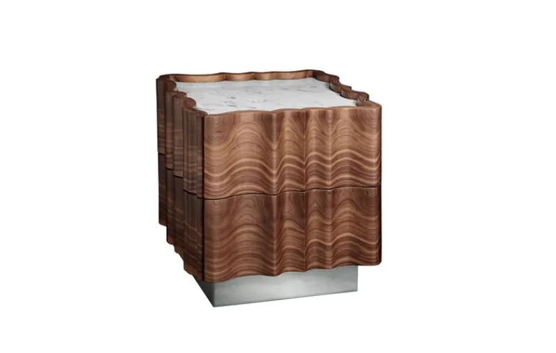 Pamono Nightstand by Il Pezzo Mancante> Tables|Nightstands