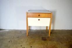 Pamono Nightstand with Drawers, 1960s><noscript><img width=