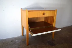 Pamono Nightstand with Drawers, 1960s><noscript><img width=