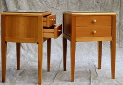 Online Pamono Nightstands with Drawers, 1970s, Set of 2