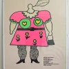 Hot Pamono Niki de Saint Phalle Exhibition Poster, 1968