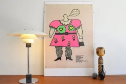 Hot Pamono Niki de Saint Phalle Exhibition Poster, 1968