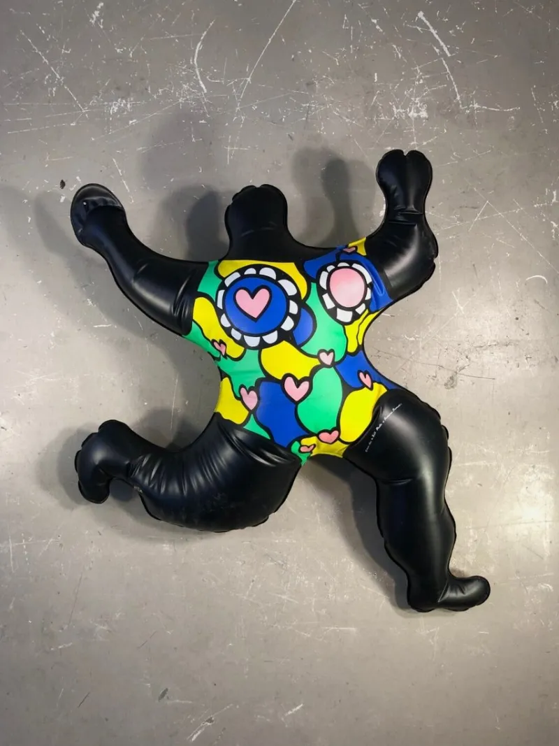 Pamono Niki de Saint-Phalle, Inflatable Nana Sculpture, 2000s, Acrylic Glass> Sculpture
