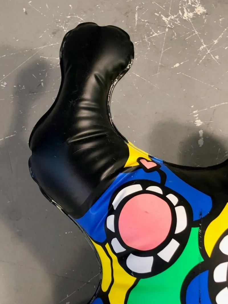 Pamono Niki de Saint-Phalle, Inflatable Nana Sculpture, 2000s, Acrylic Glass> Sculpture
