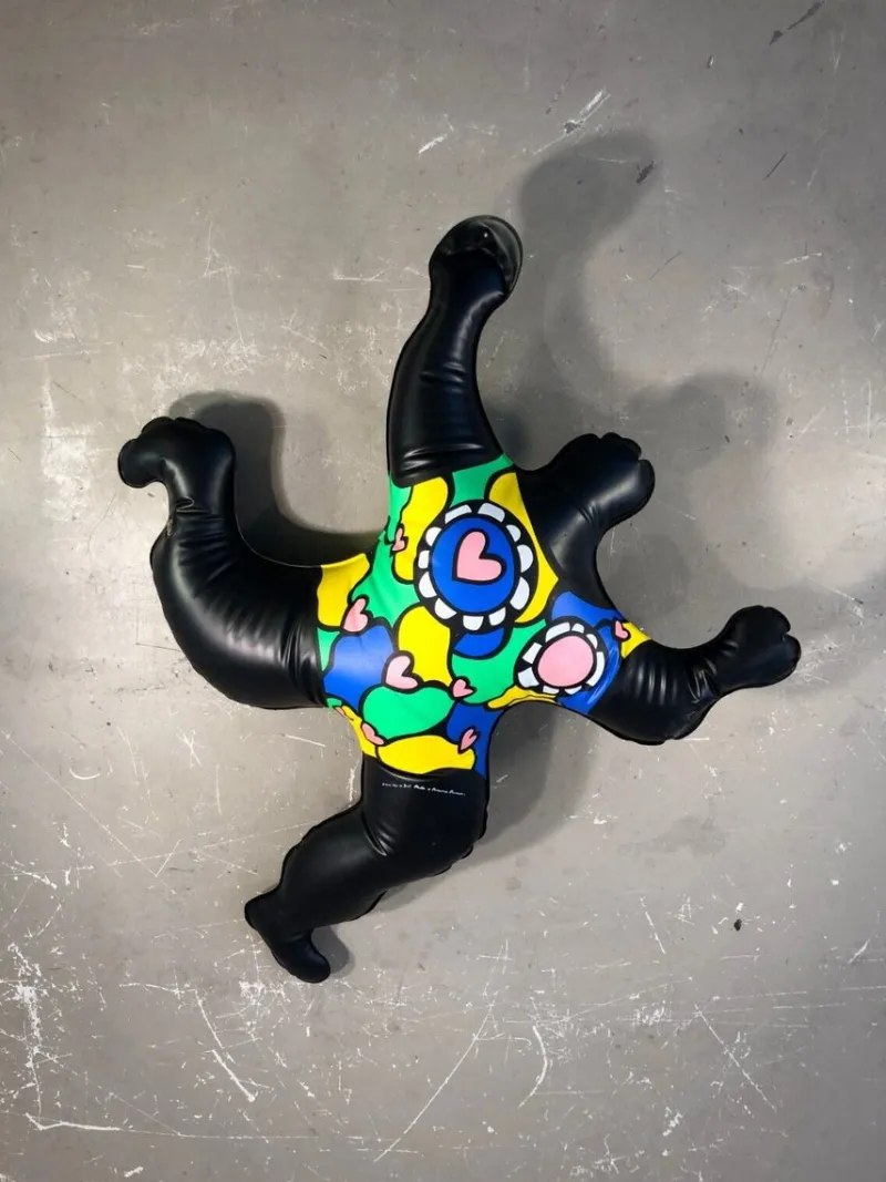 Pamono Niki de Saint-Phalle, Inflatable Nana Sculpture, 2000s, Acrylic Glass> Sculpture