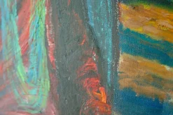 Pamono Nils Forsberg, Two Women, 1950s, Oil on Canvas, Framed><noscript><img width=
