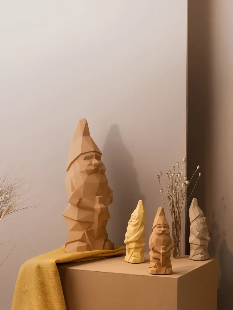 Sale Pamono Nino Garden Gnome in Black by Pellegrino Cucciniello for Plato Design