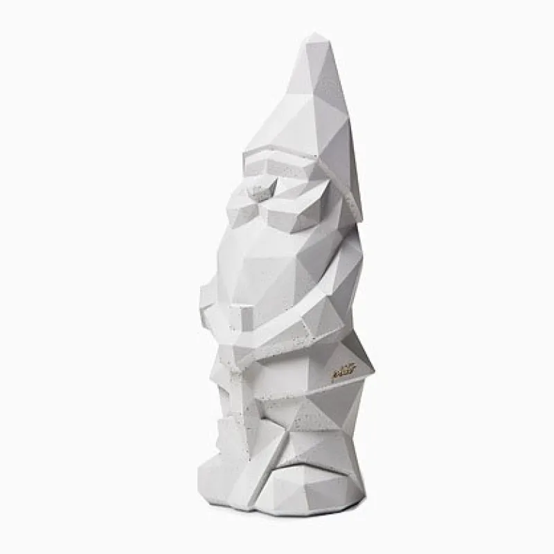 Hot Pamono Nino Garden Gnome in Light Grey by Pellegrino Cucciniello for Plato Design