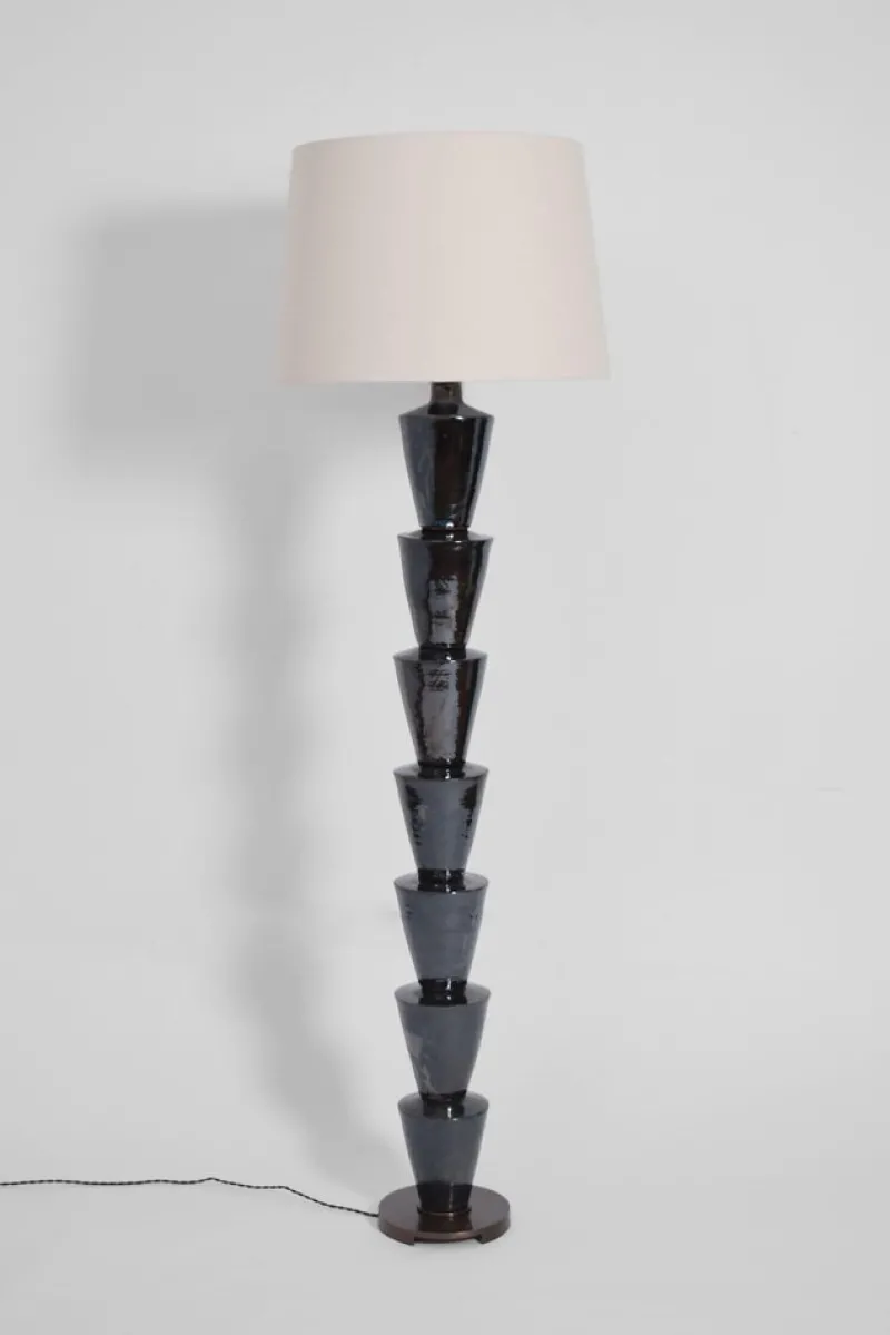 Pamono Nizwa Black Floor Lamp by Barracuda Interiors> Floor Lamps