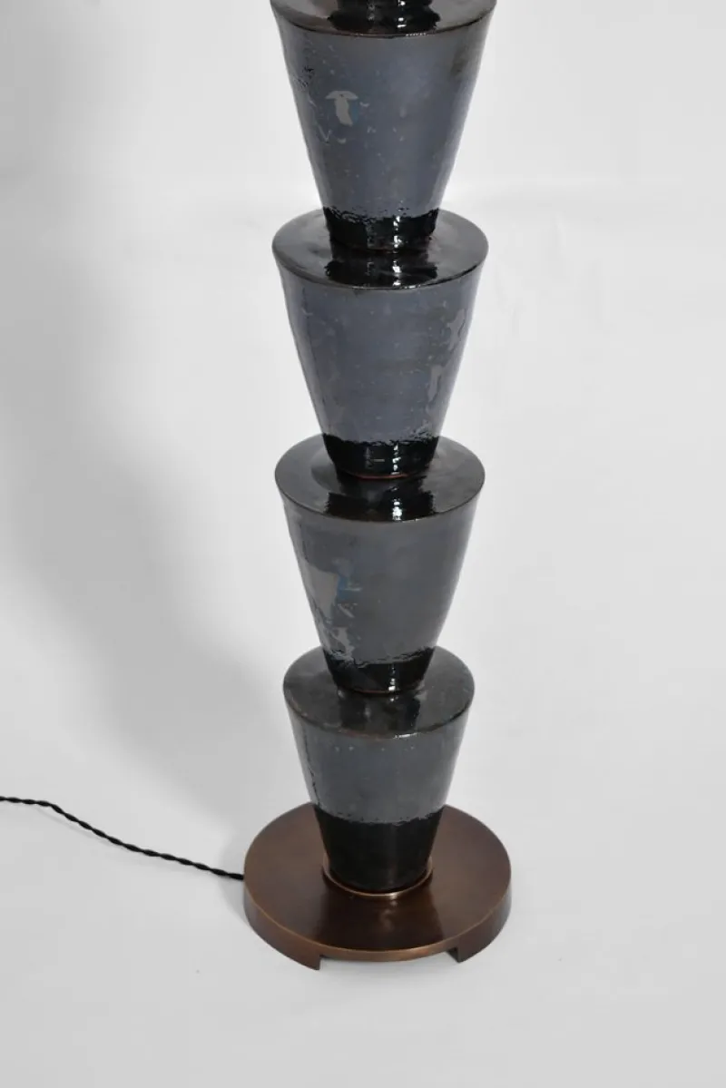Pamono Nizwa Black Floor Lamp by Barracuda Interiors> Floor Lamps