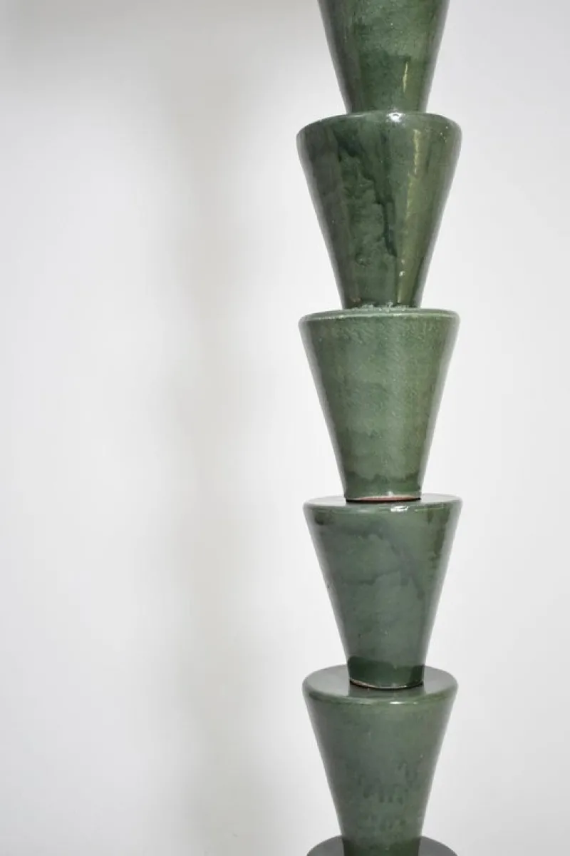 Pamono Nizwa Green Floor Lamp by Barracuda Interiors> Floor Lamps|Floor Lamps