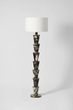 Pamono Nizwa Mixed Clay Floor Lamp by Barracuda Interiors> Floor Lamps